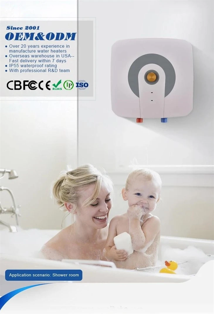 Small Electric Storage Water Heater For The Shower